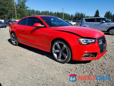 Czwarte zdjęcie samochodu z boku: 2016 AUDI A5 PREMIUM PLUS S-LINE VIN:WAUM2AFR4GA007140 - miniatura