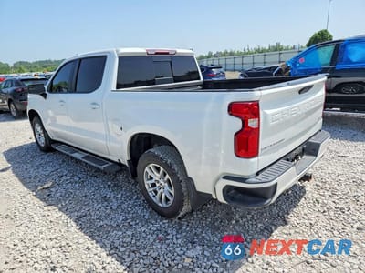 Drugie zdjęcie samochodu z przodu: 2020 CHEVROLET SILVERADO K1500 RST VIN:3GCUYEED5LG140189 - miniatura