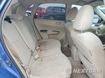 Zdjęcie 10 z 12 samochodu: 2008 SUBARU IMPREZA 2.5I VIN:JF1GE61668H522785 - miniatura