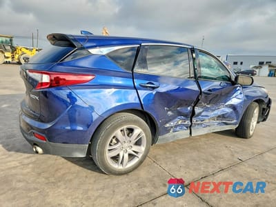 Trzecie zdjęcie samochodu z tyłu: 2020 ACURA RDX ADVANCE VIN:5J8TC1H78LL013241 - miniatura