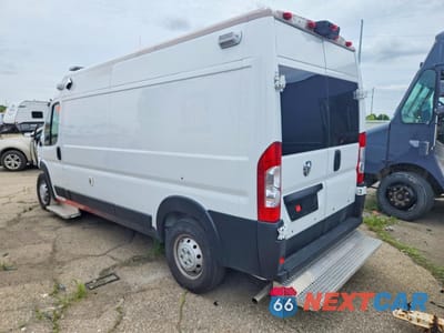 Drugie zdjęcie samochodu z przodu: 2023 RAM PROMASTER 2500 2500 HIGH VIN:3C6LRVDG8PE572269 - miniatura