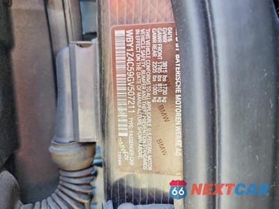 Zdjęcie 12 z 12 samochodu: 2016 BMW I3 REX VIN:WBY1Z4C59GV507211 - miniatura