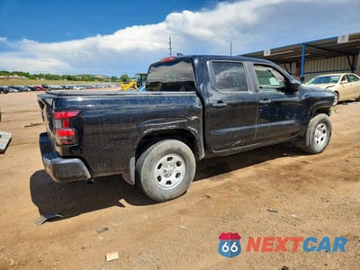 Trzecie zdjęcie samochodu z tyłu: 2023 NISSAN FRONTIER S VIN:1N6ED1EK4PN638322 - miniatura