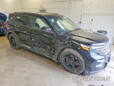 Czwarte zdjęcie samochodu z boku: 2020 FORD EXPLORER LIMITED VIN:1FMSK8FH0LGB93630 - miniatura