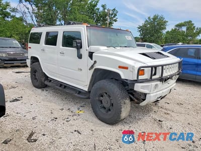 Czwarte zdjęcie samochodu z boku: 2007 HUMMER H2 VIN:5GRGN23U17H105117 - miniatura