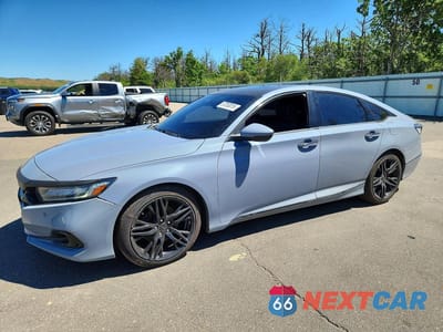 2022 HONDA ACCORD TOURING HYBRID 1HGCV3F98NA012180 - główne zdjęcie licytacji z USA - miniatura