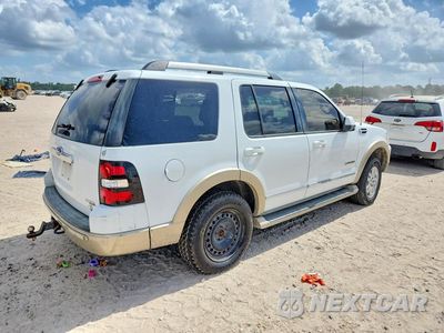 Trzecie zdjęcie samochodu z tyłu: 2006 FORD EXPLORER EDDIE BAUER VIN:1FMEU64806ZA13621 - miniatura