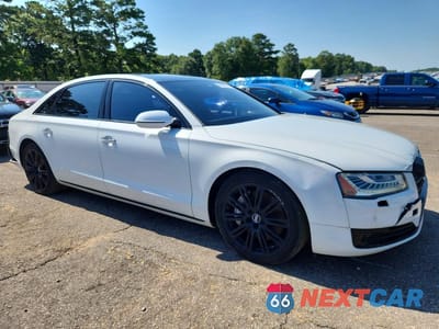 Czwarte zdjęcie samochodu z boku: 2016 AUDI A8 L QUATTRO VIN:WAU34AFD2GN010783 - miniatura