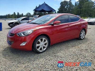 2011 HYUNDAI ELANTRA LIMITED KMHDH4AE4BU093303 - główne zdjęcie licytacji z USA - miniatura