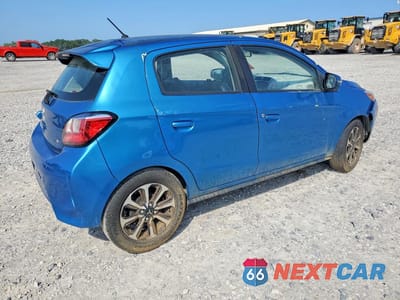 Trzecie zdjęcie samochodu z tyłu: 2022 MITSUBISHI MIRAGE SE VIN:ML32AWHJ5NH006149 - miniatura