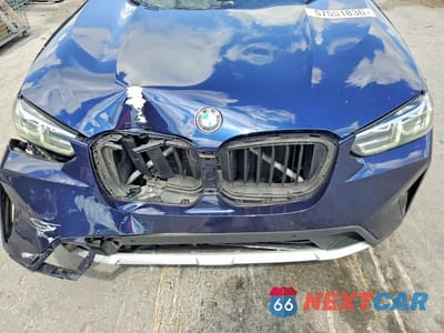 Zdjęcie 12 z 13 samochodu: 2022 BMW X3 SDRIVE30I VIN:5UX43DP05N9J34543 - miniatura