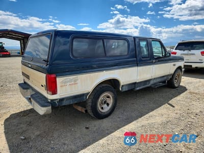 Trzecie zdjęcie samochodu z tyłu: 1995 FORD F150 VIN:1FTEX14H5SKC26582 - miniatura