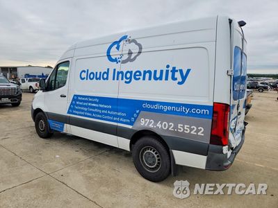 Drugie zdjęcie samochodu z przodu: 2023 MERCEDES BENZ SPRINTER 2500 DELIVERY VAN VIN:W1Y40BHY4PT123621 - miniatura