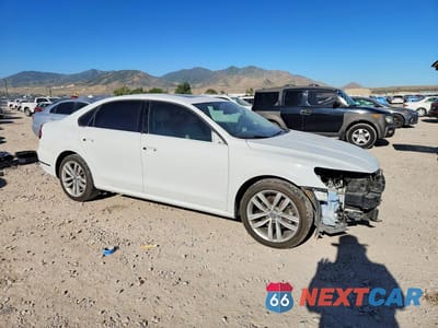 Czwarte zdjęcie samochodu z boku: 2019 VOLKSWAGEN PASSAT WOLFSBURG VIN:1VWLA7A33KC001900 - miniatura