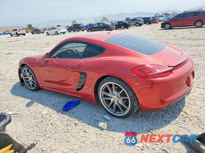 Drugie zdjęcie samochodu z przodu: 2014 PORSCHE CAYMAN S VIN:WP0AB2A87EK193743 - miniatura
