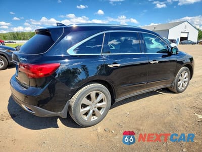 Trzecie zdjęcie samochodu z tyłu: 2016 ACURA MDX ADVANCE VIN:5FRYD4H93GB032114 - miniatura