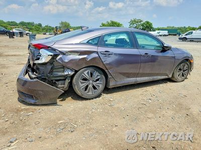 Trzecie zdjęcie samochodu z tyłu: 2018 HONDA CIVIC EX VIN:2HGFC1F30JH644007 - miniatura