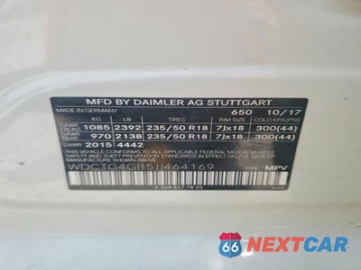 Zdjęcie 13 z 13 samochodu: 2018 MERCEDES-BENZ GLA 250 4MATIC VIN:WDCTG4GB5JJ464169 - miniatura