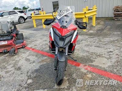 Drugie zdjęcie samochodu z przodu: 2022 DUCATI MULTISTRADA V4 VIN:ZDMAALVW6NB004313 - miniatura