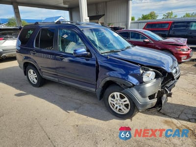 Czwarte zdjęcie samochodu z boku: 2004 HONDA CR-V EX VIN:SHSRD78854U227750 - miniatura