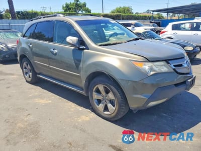 Czwarte zdjęcie samochodu z boku: 2007 ACURA MDX SPORT VIN:2HNYD28827H549955 - miniatura