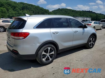 Trzecie zdjęcie samochodu z tyłu: 2017 KIA SORENTO EX VIN:5XYPHDA56HG302293 - miniatura
