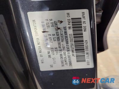 Zdjęcie 12 z 12 samochodu: 2016 MAZDA 3 SPORT VIN:JM1BM1U73G1302333 - miniatura