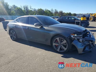 Czwarte zdjęcie samochodu z boku: 2024 GENESIS G70 3.3T SPORT ADVANCED VIN:KMTG54SE0RU137950 - miniatura