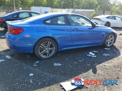 Trzecie zdjęcie samochodu z tyłu: 2018 BMW 430XI VIN:WBA4W5C59JAE43344 - miniatura