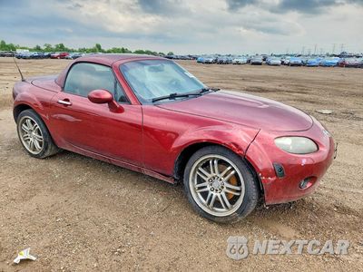 Czwarte zdjęcie samochodu z boku: 2008 MAZDA MX-5 MIATA VIN:JM1NC26F580156552 - miniatura