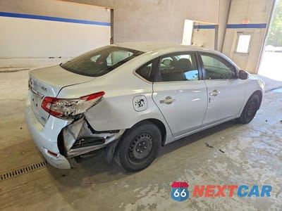 Trzecie zdjęcie samochodu z tyłu: 2014 NISSAN SENTRA S VIN:3N1AB7AP4EY217974 - miniatura