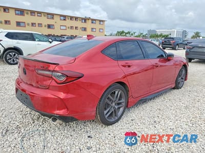 Trzecie zdjęcie samochodu z tyłu: 2025 ACURA TLX A-SPEC VIN:19UUB6F5XSA002841 - miniatura