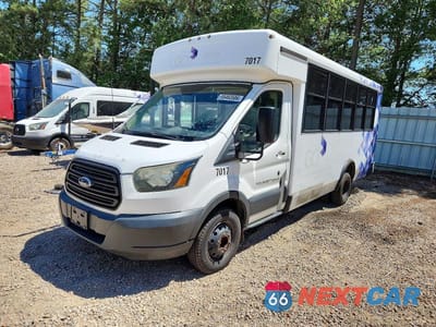Drugie zdjęcie samochodu z przodu: 2017 FORD TRANSIT T-350 HD VIN:1FDES8PM1HKA41210 - miniatura
