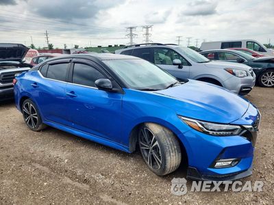 Czwarte zdjęcie samochodu z boku: 2022 NISSAN SENTRA SR VIN:3N1AB8DV8NY266840 - miniatura