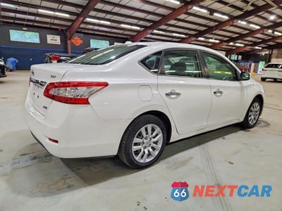 Trzecie zdjęcie samochodu z tyłu: 2013 NISSAN SENTRA S VIN:3N1AB7AP8DL799606 - miniatura