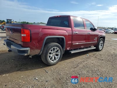 Trzecie zdjęcie samochodu z tyłu: 2014 GMC SIERRA C1500 SLT VIN:3GTP1VEC0EG135493 - miniatura