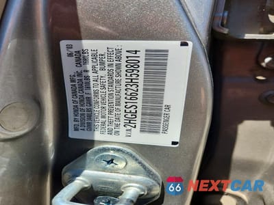 Zdjęcie 12 z 12 samochodu: 2003 HONDA CIVIC LX VIN:2HGES16623H598014 - miniatura