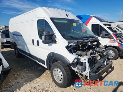 Czwarte zdjęcie samochodu z boku: 2023 RAM PROMASTER 3500 DELIVERY VAN VIN:3C6MRVJG3PE512909 - miniatura