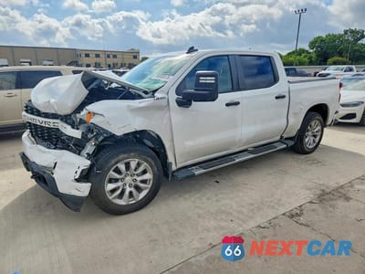 2021 CHEVROLET SILVERADO K1500 CUSTOM 3GCUYBEF5MG323240 - główne zdjęcie licytacji z USA - miniatura