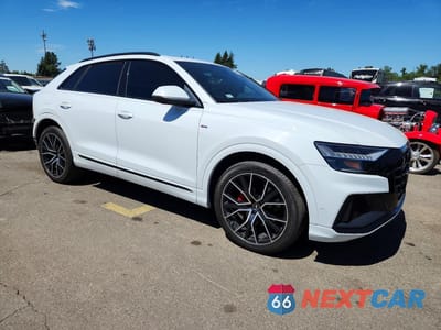 Czwarte zdjęcie samochodu z boku: 2022 AUDI Q8 PREMIUM PLUS S-LINE VIN:WA1EVBF1XND008023 - miniatura