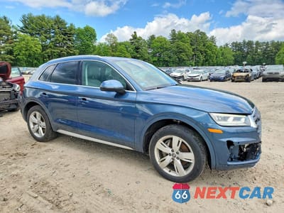 Czwarte zdjęcie samochodu z boku: 2018 AUDI Q5 PREMIUM PLUS VIN:WA1BNAFY3J2233965 - miniatura