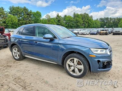Czwarte zdjęcie samochodu z boku: 2018 AUDI Q5 PREMIUM PLUS VIN:WA1BNAFY3J2233965 - miniatura
