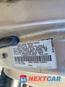 Zdjęcie 12 z 12 samochodu: 2000 TOYOTA CAMRY LE VIN:4T1BG22K5YU743252 - miniatura