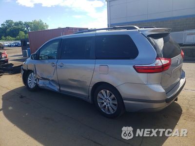 Drugie zdjęcie samochodu z przodu: 2016 TOYOTA SIENNA XLE 7-PASSENGER VIN:5TDDK3DC7GS133959 - miniatura