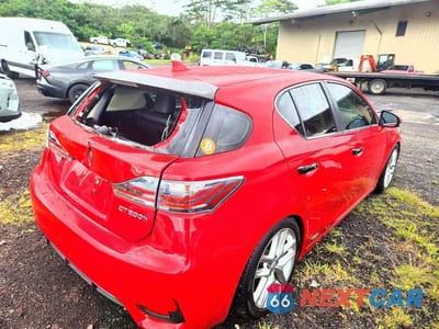 Trzecie zdjęcie samochodu z tyłu: 2014 LEXUS CT 200 VIN:JTHKD5BH2E2175714 - miniatura