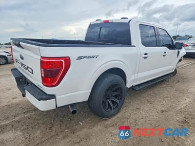 Trzecie zdjęcie samochodu z tyłu: 2021 FORD F150 SUPERCREW VIN:1FTEW1CP2MFB91586 - miniatura