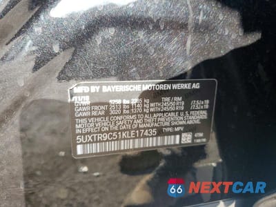 Zdjęcie 13 z 13 samochodu: 2019 BMW X3 XDRIVE30I VIN:5UXTR9C51KLE17435 - miniatura