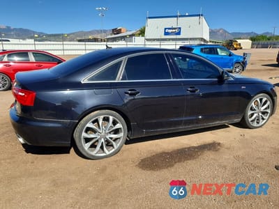 Trzecie zdjęcie samochodu z tyłu: 2014 AUDI A6 PREMIUM PLUS VIN:WAUGFAFC5EN078480 - miniatura
