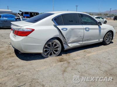 Trzecie zdjęcie samochodu z tyłu: 2015 HONDA ACCORD SPORT VIN:1HGCR2F54FA145063 - miniatura