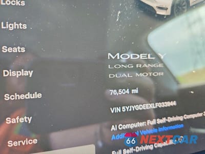 Zdjęcie 9 z 13 samochodu: 2020 TESLA MODEL Y VIN:5YJYGDEEXLF033944 - miniatura